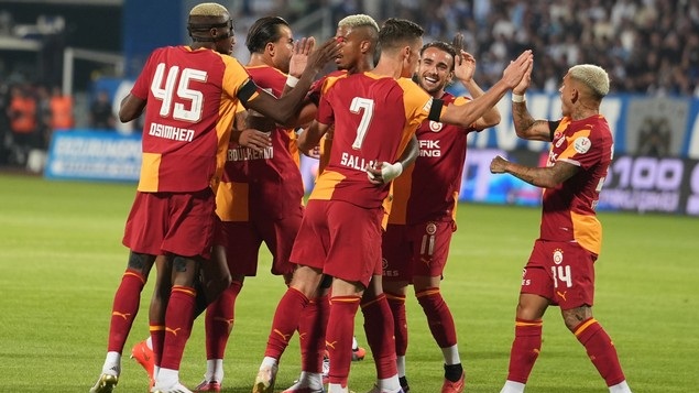 Galatasaray, Erzurum'da 4 golle güldü