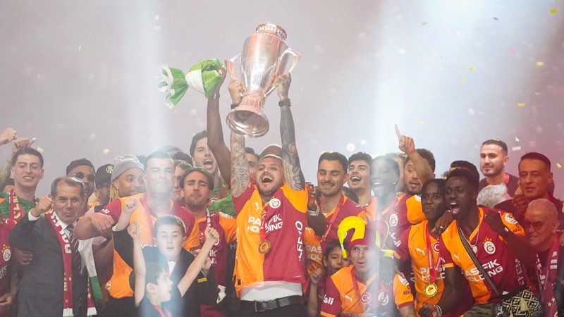 Galatasaray, kupasını aldı
