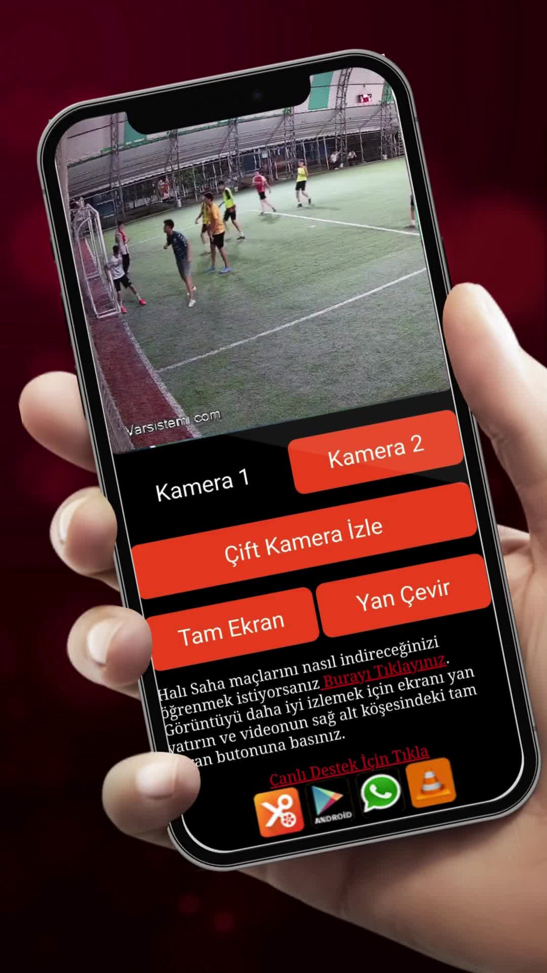 Serbest Vuruş halı saha gol