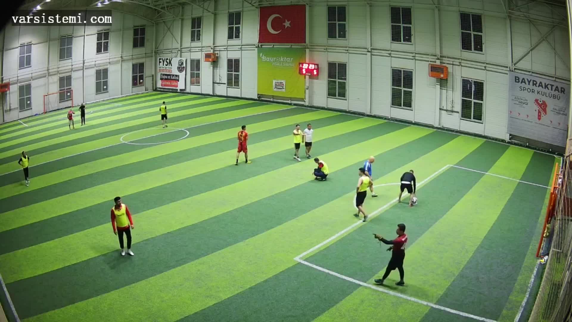 Sesli Anlatım halı saha gol