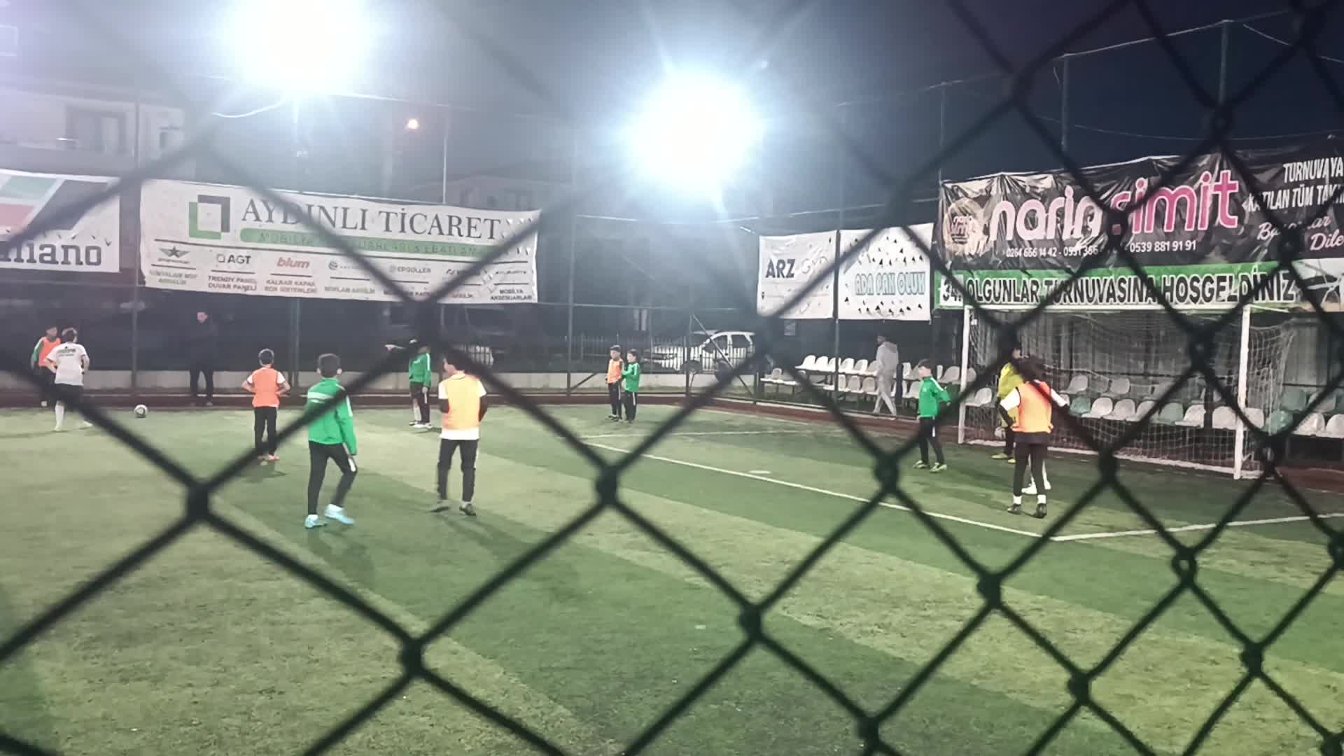 Serbest Vuruş halı saha gol