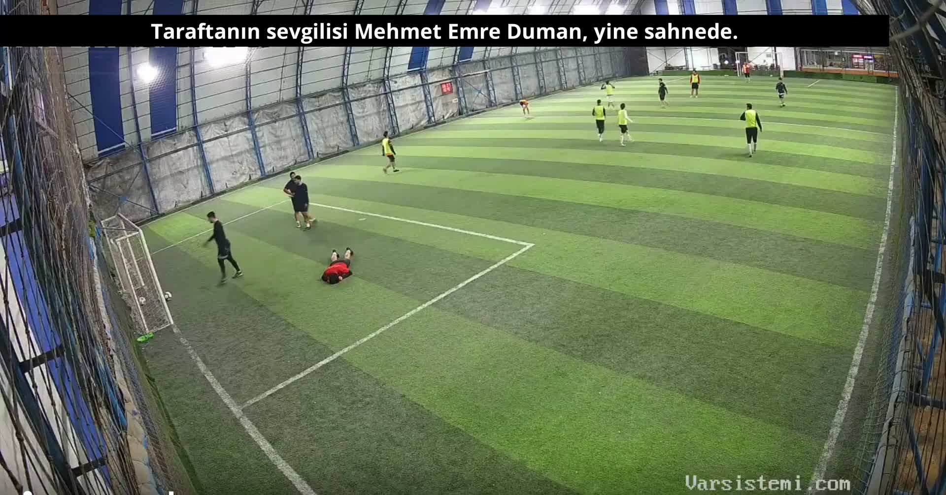 Sesli Anlatım halı saha gol